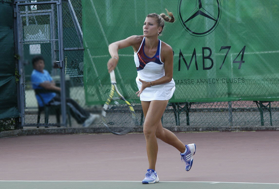 Laura Bao sur nos courts